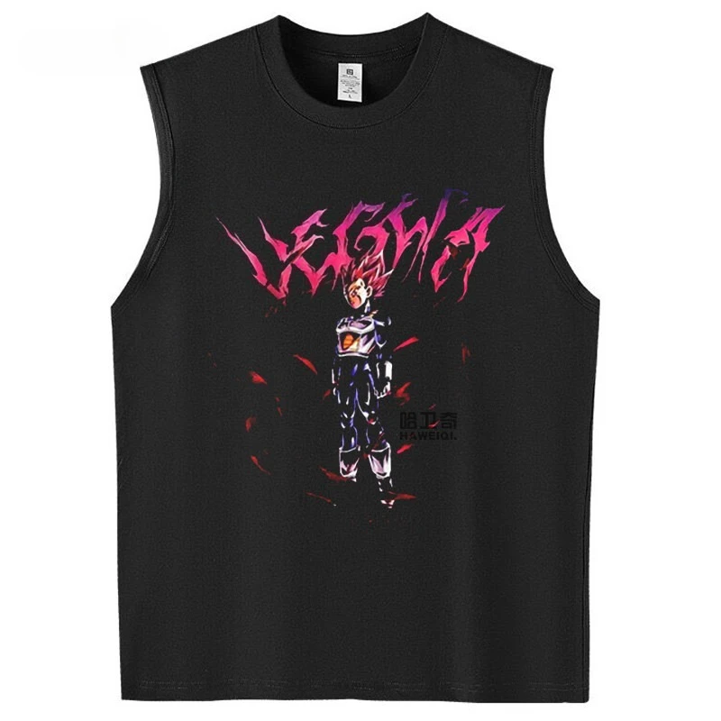 

2026 New Edition Dragon Ball - Goku (Son Gohan) - Akira Toriyama - Pure Cotton Hoodie - Men's Washed Sleeveless T-Shirt