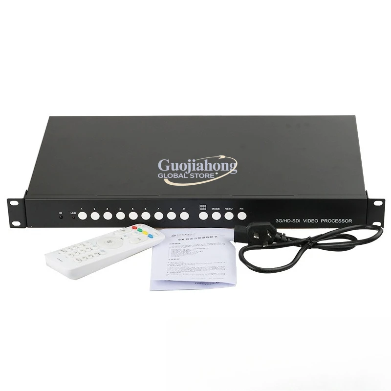 SDI Nine-screen Split Processor Four-screen Seamless Switcher HDM & I Ring Out Radio and Television Industrial Grade