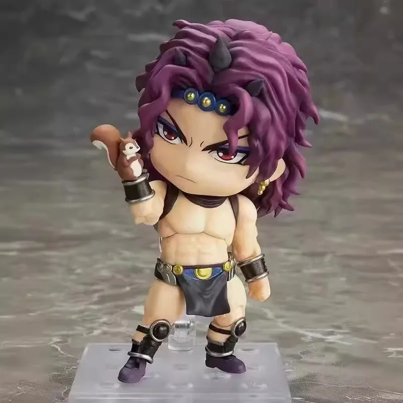 New 10CM JOJO's Bizarre Adventure Q version Nendoroid Battle Trend Kaz face-changeable figure For Children's Gifts