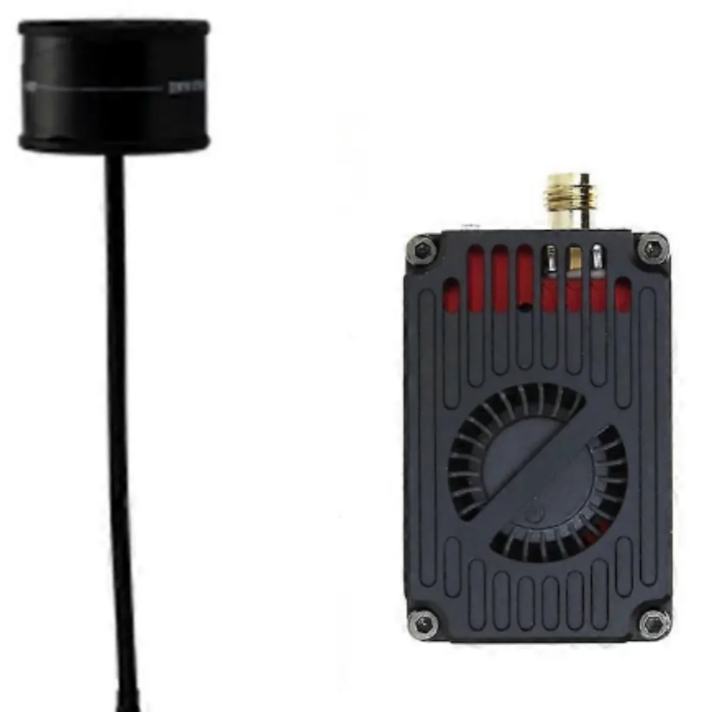 1.2G 1.3G 4W Модуль аналогового видеопередатчика VTX с антенной для входа FPV 7-30V