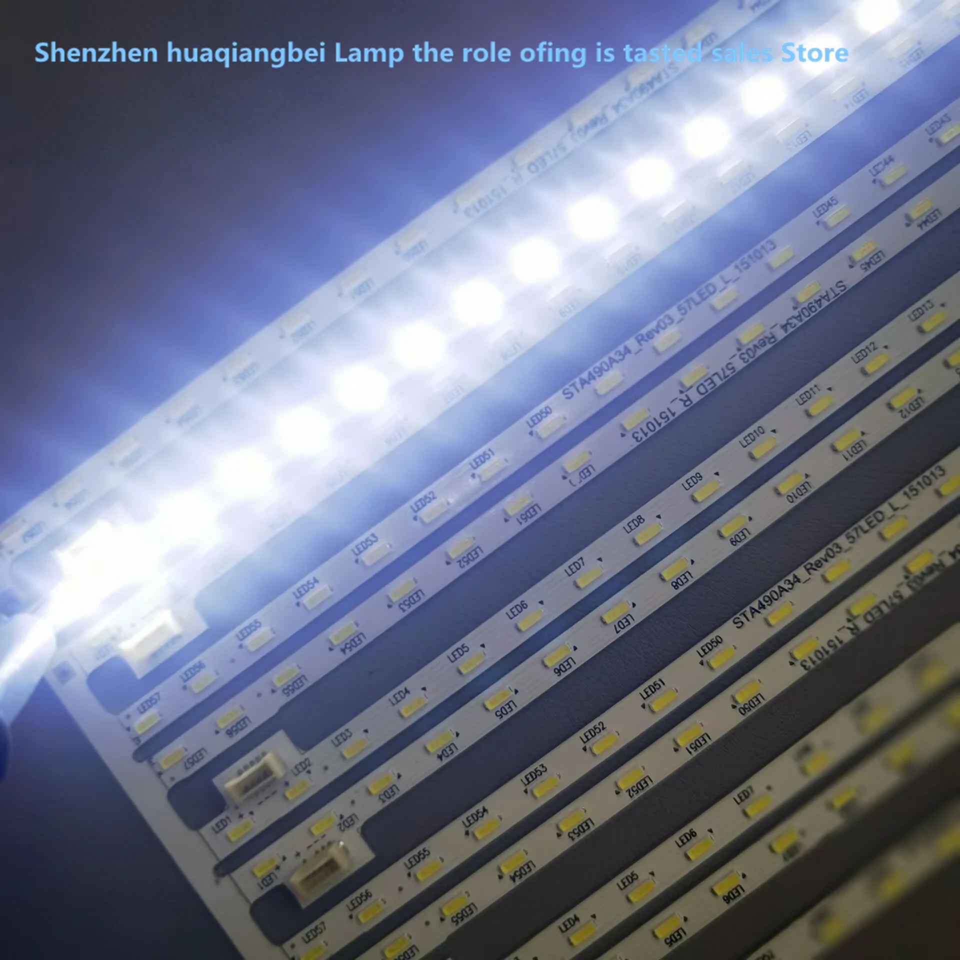 

FOR Sony KDL-49WD7512 Light bar STA490A34_Rev03_57LED_LR_151013 LED backlight strip　53.3CM 57LED 100%NEW 　