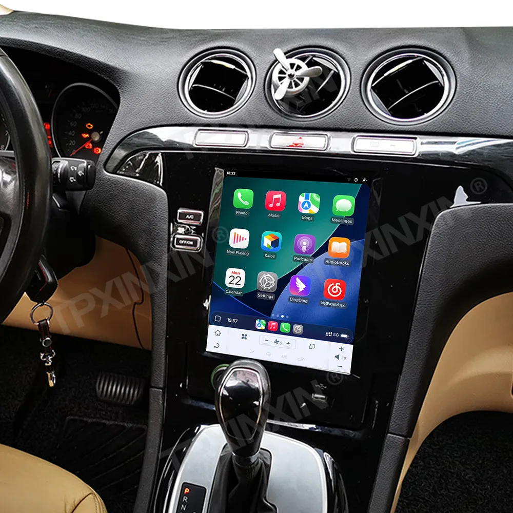 

12.1-дюймовый Android-автомагнитола для Ford S-Max Galaxy 2007-2015, мультимедийный видеоплеер, GPS-навигация, CarPlay, экран, 4G, головное устройство