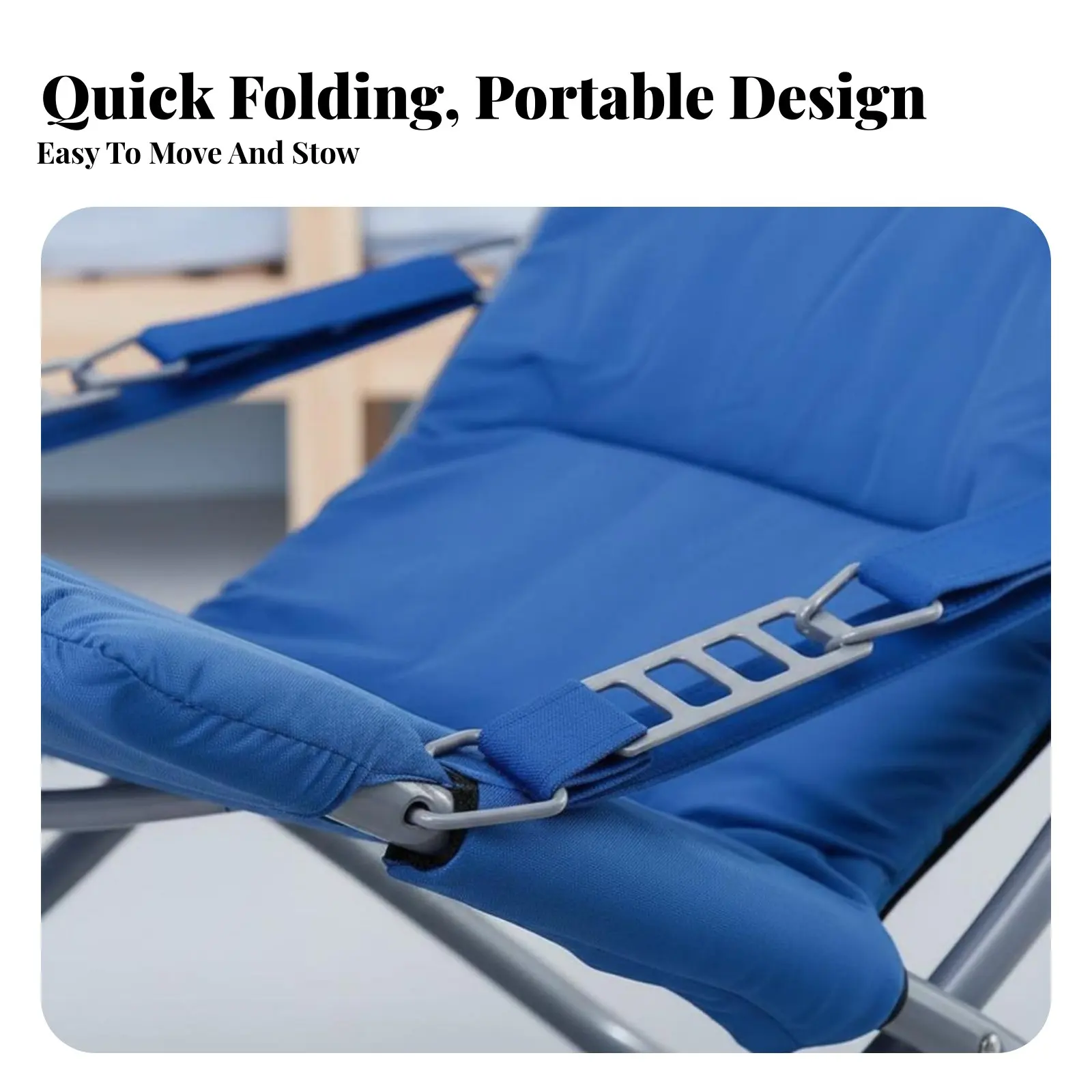 

Adjustable Padded Reclinecliner Foldable Lounge Chair Sturdy Frame Ergonomic Design for Childreclinen, Homeowners, Home