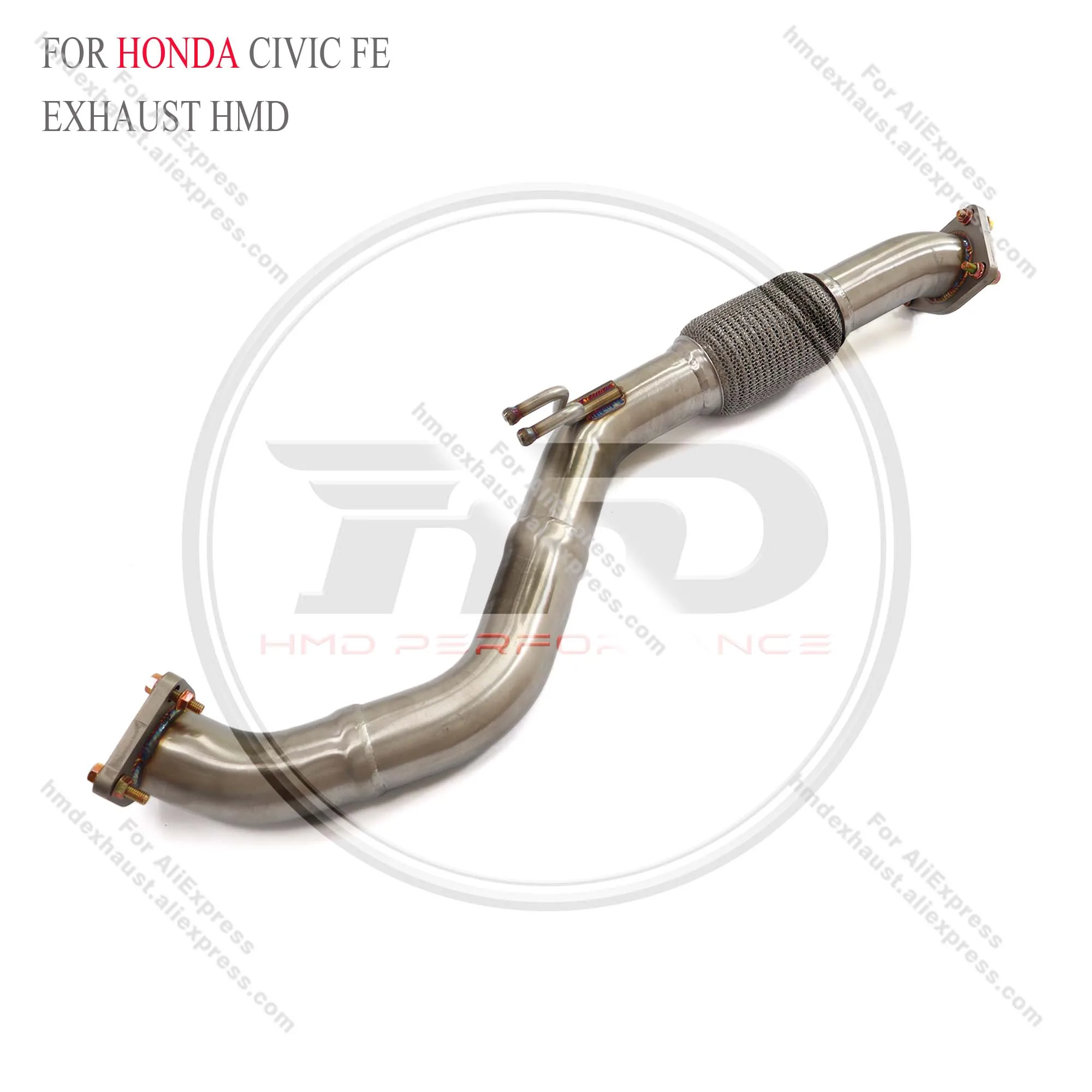 

HMD Exhaust System High Flow Performance Resonant for Honda Civic FE 1.5T