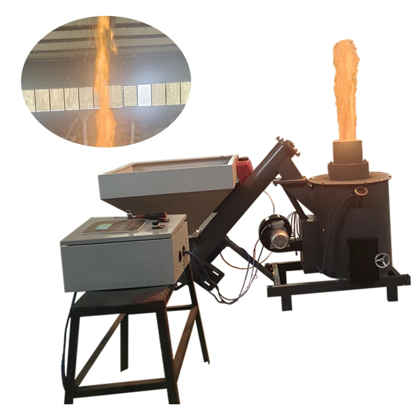 Pellet Stove Burner Machine Homemade 300kw Wood Pellet Burner