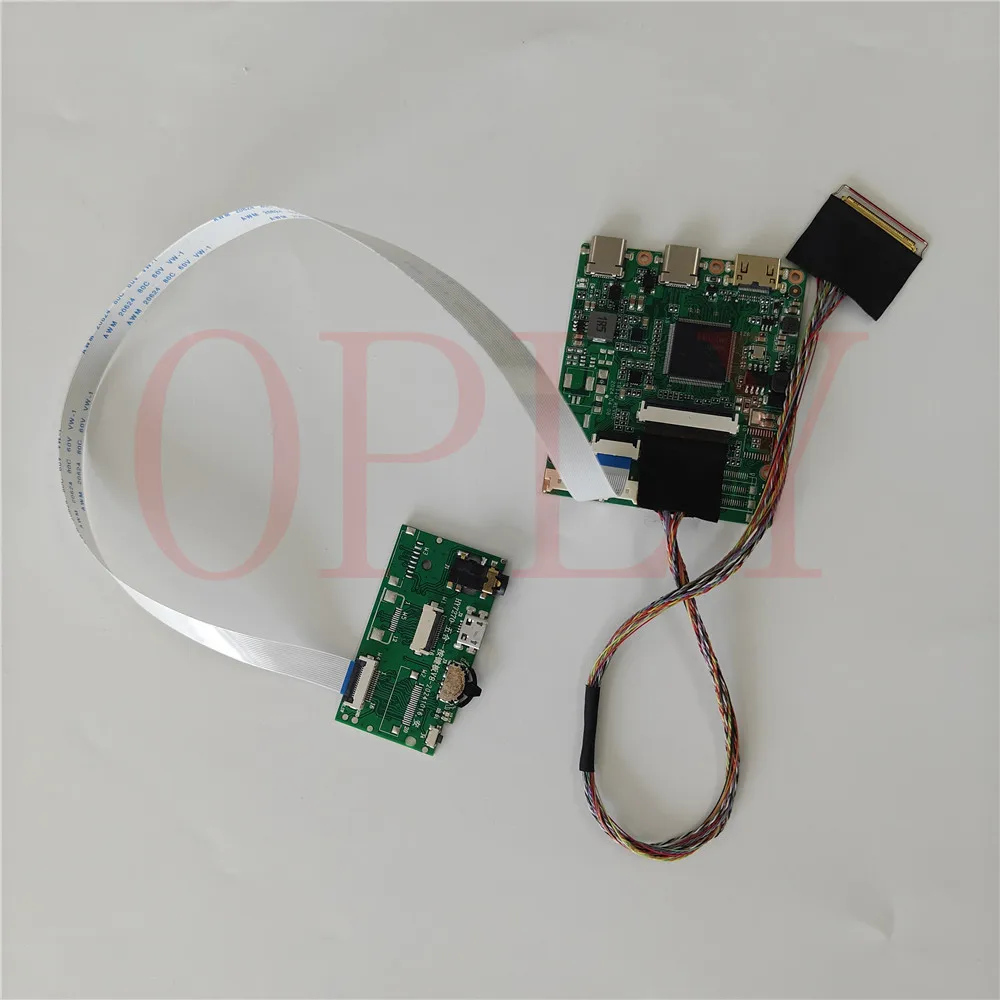 

2 TYPE-C Control Board kit LVDS MINI HDMI-compatible For LP140WH2 LP140WH2-TLF1 14" 1366X768 screen monitor LCD