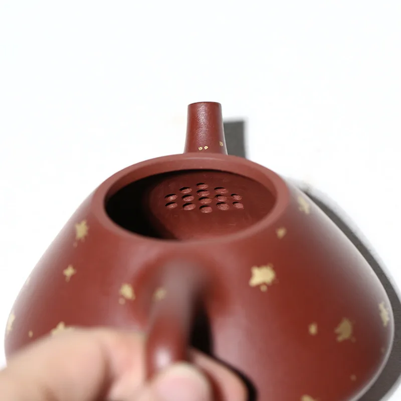 

High Quality Yixing Purple Sand Fengming Pot Household Handmade Clay Teapot Tea Set Ore Bottom Trough Qingziye Shipiao