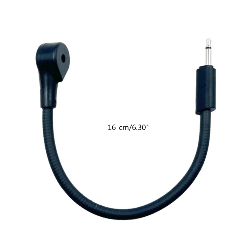 การเปลี่ยนไมโครโฟนสำหรับ Q100 บูมเกมที่ถอดออกได้ 2.5 มม. อุปกรณ์เสริมไมโครโฟน