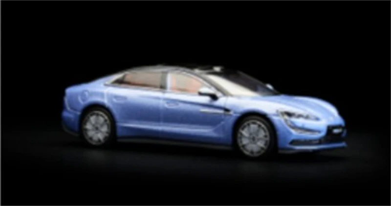 

PreSale Xcartoys 1:64 Yang Wang u7 Blue Die-Cast Car Model Collection Miniature