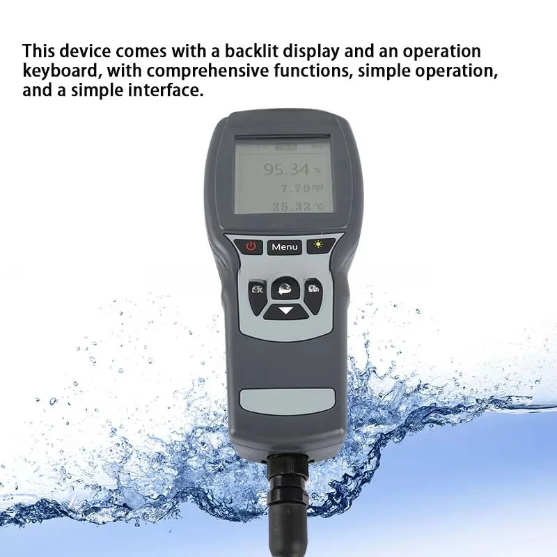 Multi-Function Handheld Meter --Auto-Detects 12+ Water Quality Sensors
