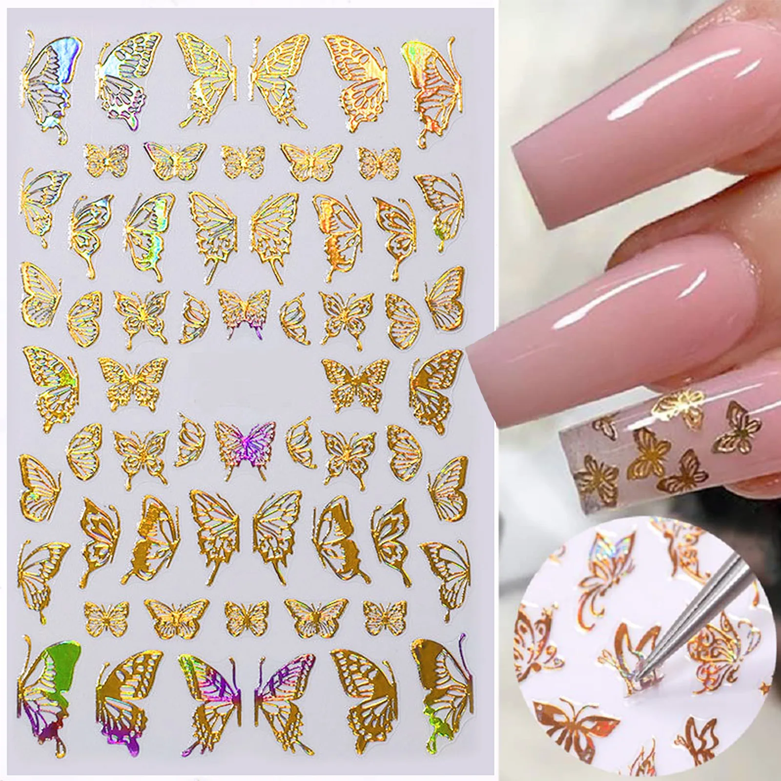Conjunto de nail art para iniciantes com kit de broca para unhas e pó cromado para uso doméstico