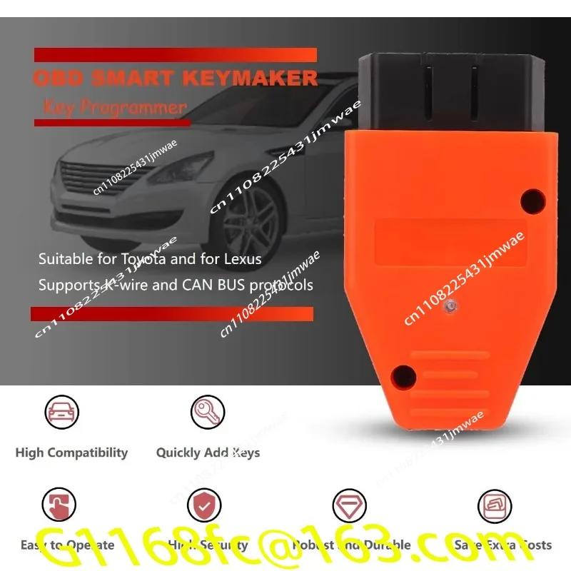 Picture 3: Automotive on-Board Diagnostics 2 Remote Key Programming Tools Smart Manufacturer 4C 4D Chip G H Programmer