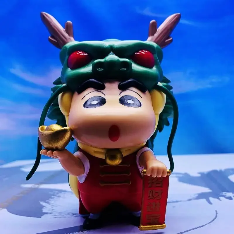 

Dragon Ball Crayon Shin-chan Cos Shenlong Anniversary Trendy Animation Hand Model Ornament Doll for Friends or Kids Gifts