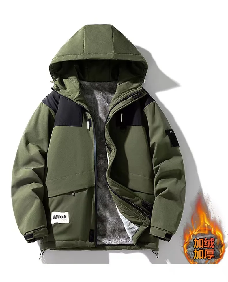 

Men 2025 Winter Cotton-padded Coat Version of Japanese Down Padded Jacket Autumn Hooded Cotton-padded Jacket Men
