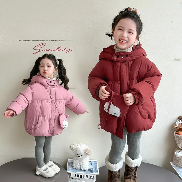 thiened-down-jaet-for-girls-winter-warm-sli-children's-clothes-polyester-fiber-white-du-down-filling-ages-7