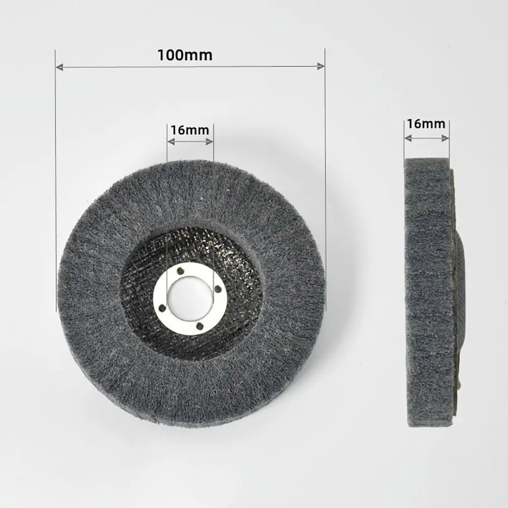 1 قطعة جديد ألياف النايلون إطارات لامعة 800 فريك 4 بوصة 100 مللي متر تلميع القرص عجلة تلميع لطاحونة الزاوية