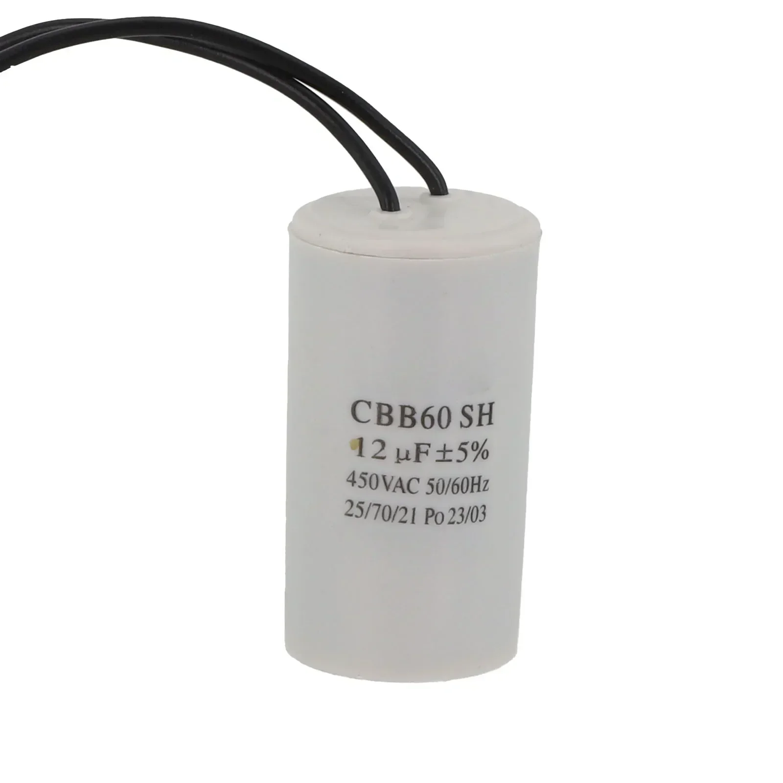 Enhance Motor Efficiency with CBB60 Run Capacitor 450V AC 20uf Reliable Insulation and Strong Overload Ability