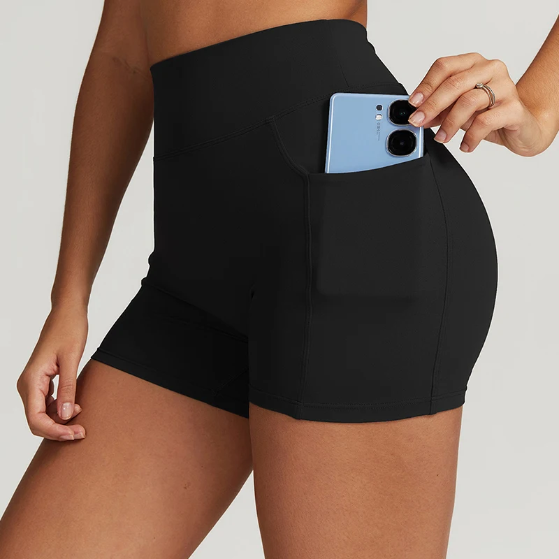 Hearuisavy Buttock Lift Sports Shorts Women Workout Scrunch Shorts Legging Woman Yoga Clothing High Waist Gym Shorts Women