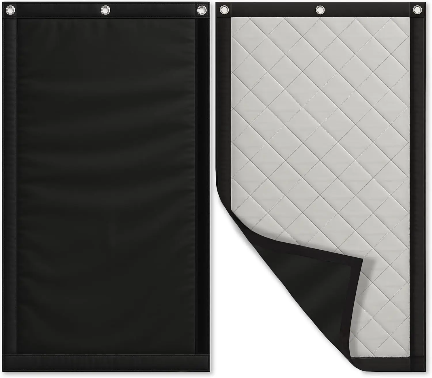 

Soundproof Curtain 70x40 Inch, Heavy Duty Noise Reduction & Light Blocking Acoustic Panel with Grommets