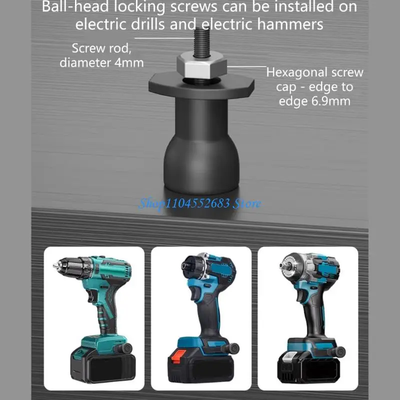 Y6GD Drill Holder Belt Clip Hook For Power Tool Quick Access Eletric Drill Clip on Belt Tool