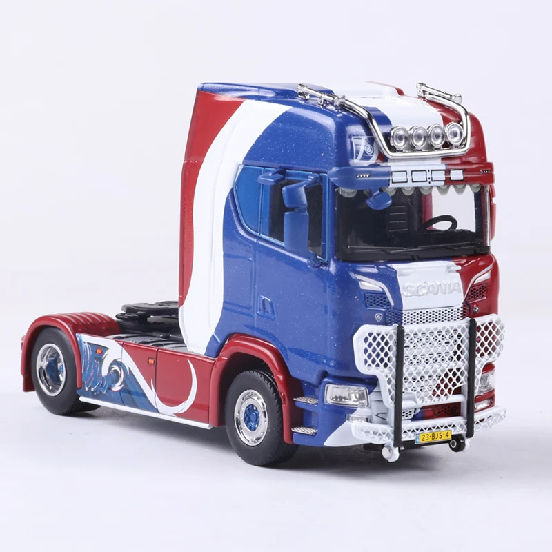 GCD Scania S730 Heavy Truck Tractor 1:64 Simulation Alloy