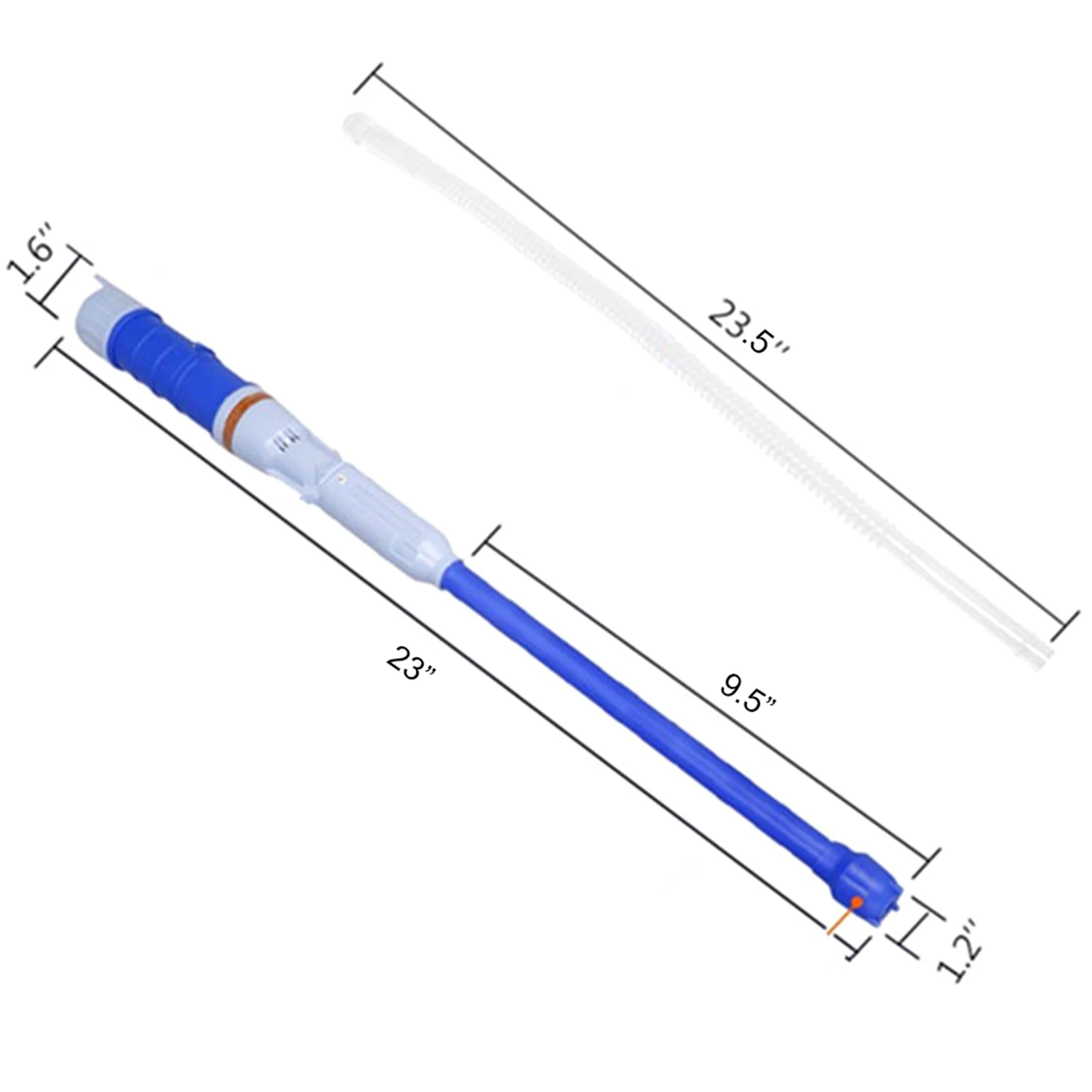 Fuel Pump Liquid Transfer Pump Portable Multi Function Battery Operated Electric Fuel Siphon Pump for Gas Water Oil
