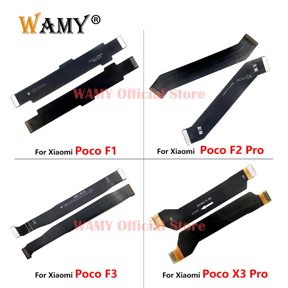 New LCD Display Flex Cable Ribbon Replacement Parts For Xiaomi Poco X3 NFC F3 F1 F2 X4 M4 Pro 4G 5G Main Motherboard Connector