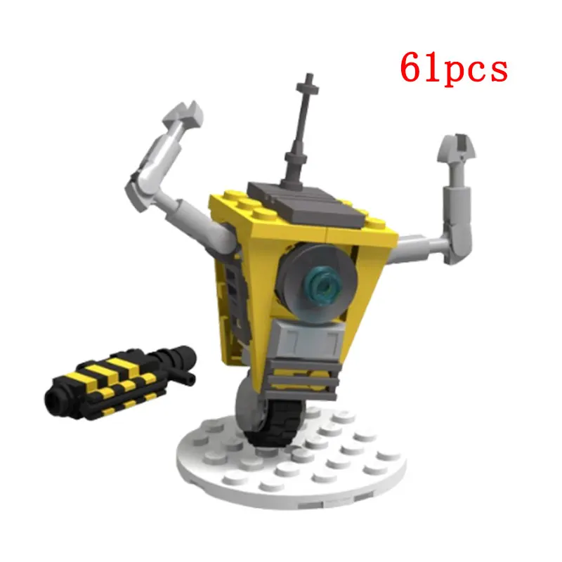 Spot MOC-30832 Small Particle Assembly Robot Puzzle Children's Toy Model Gift Ornament