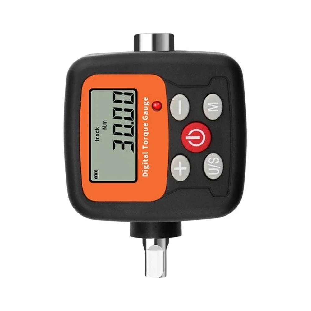 Torque Adapter 1/4 3/8 1/2 inch Digital for Engine Maintenance Torque Tester 0.9 to 340 Nm Range Track Peak Pre Modes