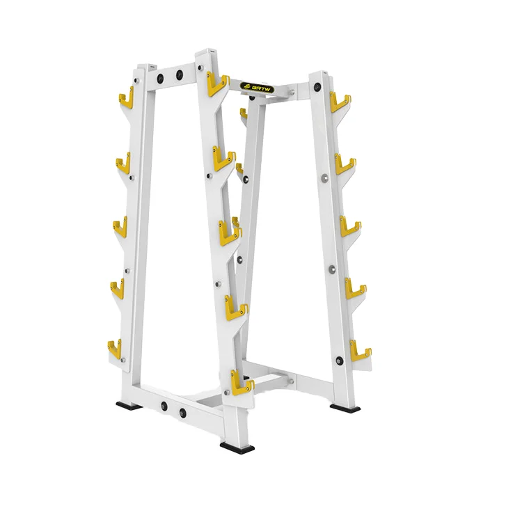 

10-Bar Small Barbell Rack Durable Gym Storage Equipment from Shandong Manufacturers