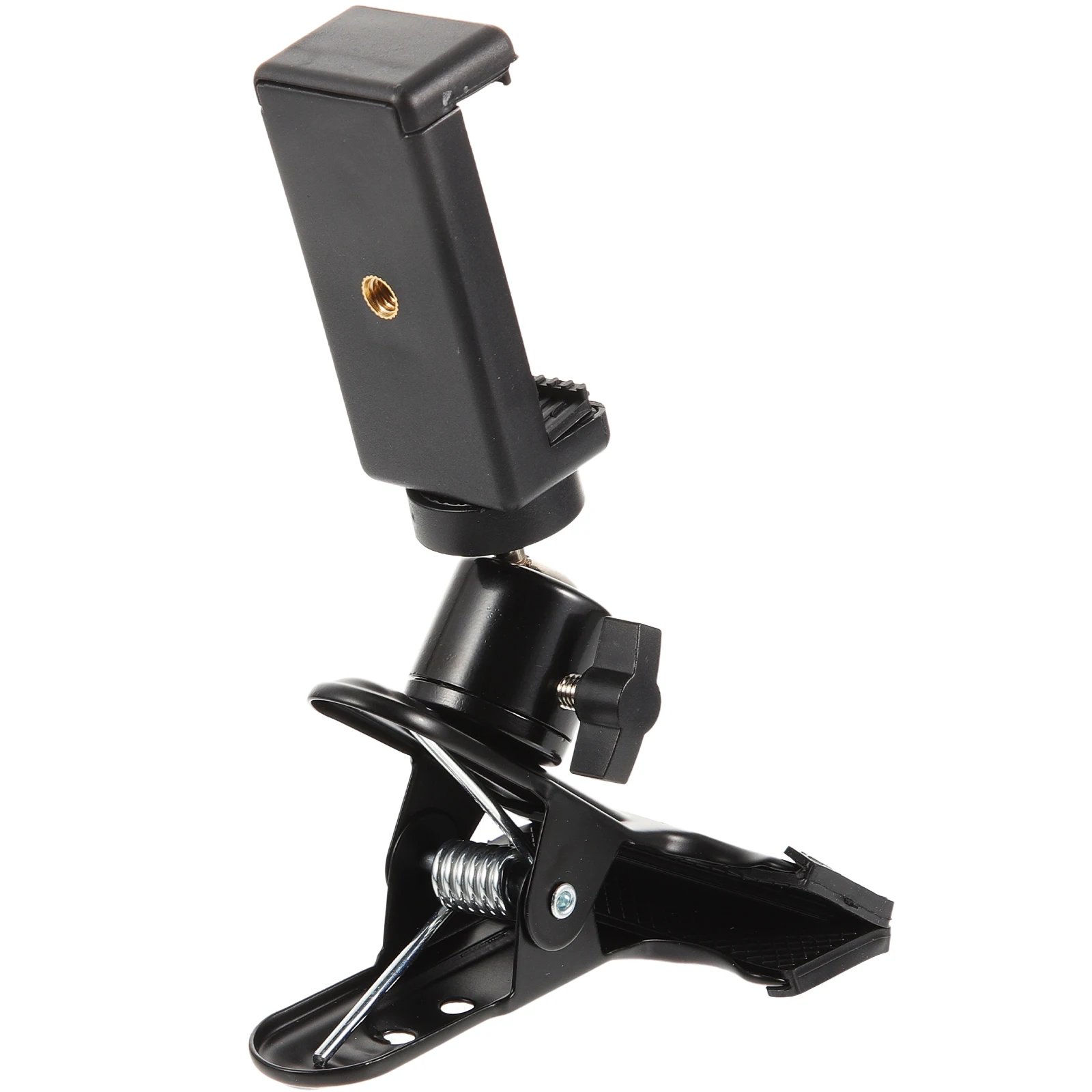 

Guitar Head Clip Phone Holder 360 Degree Rotation Guitar Phone Stand for Live Broadcast Music Practice Score Viewing Mobile