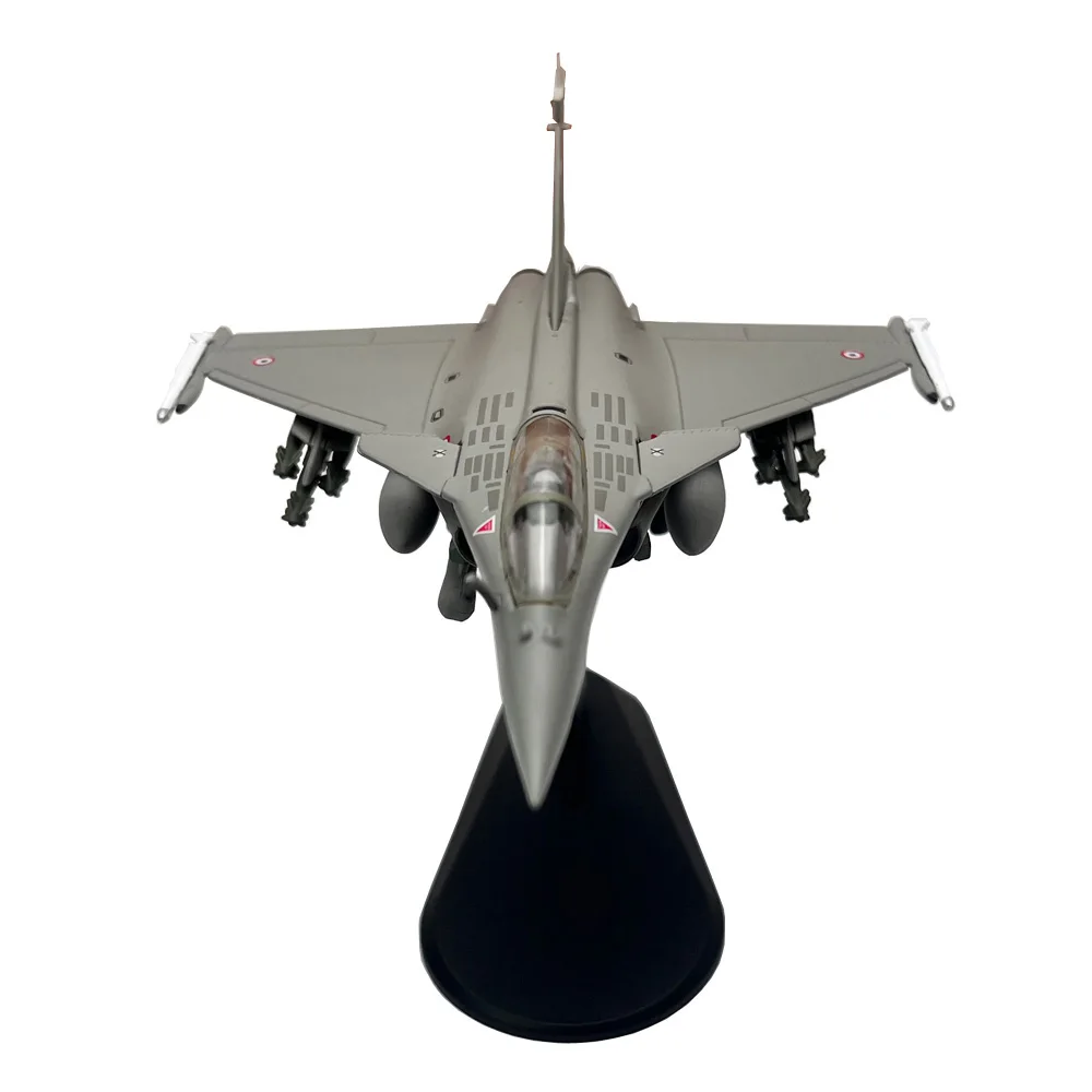 1:100 France Rafale C Libya War Fighter Toy Jet Aircraft Metal Military Diecast Plane Toy Model for Collection or Gift