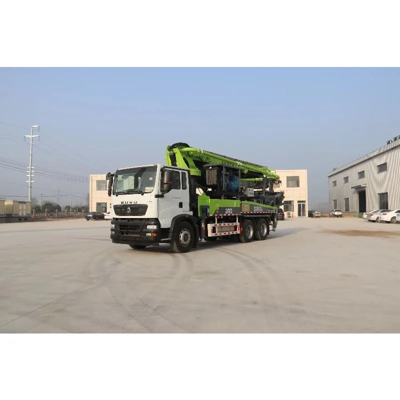 43m Concrete Pump Truck Mounted Boom Pump High Efficiency Ready Mix Concrete Pumping Machine Construction Machinery Pump Truck