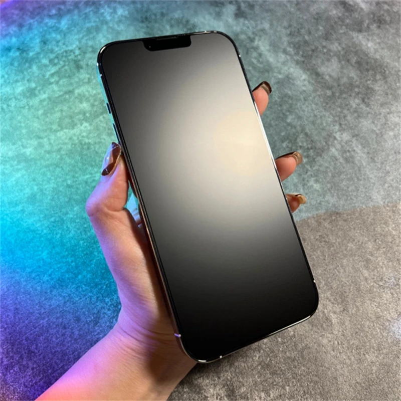 1-3Pcs Privacy Matte Tempered Glass For iPhone 17 Air 16E 16 15 14 13 12 mini 11 Pro X XR XS Max Plus Anti Spy Screen Protector