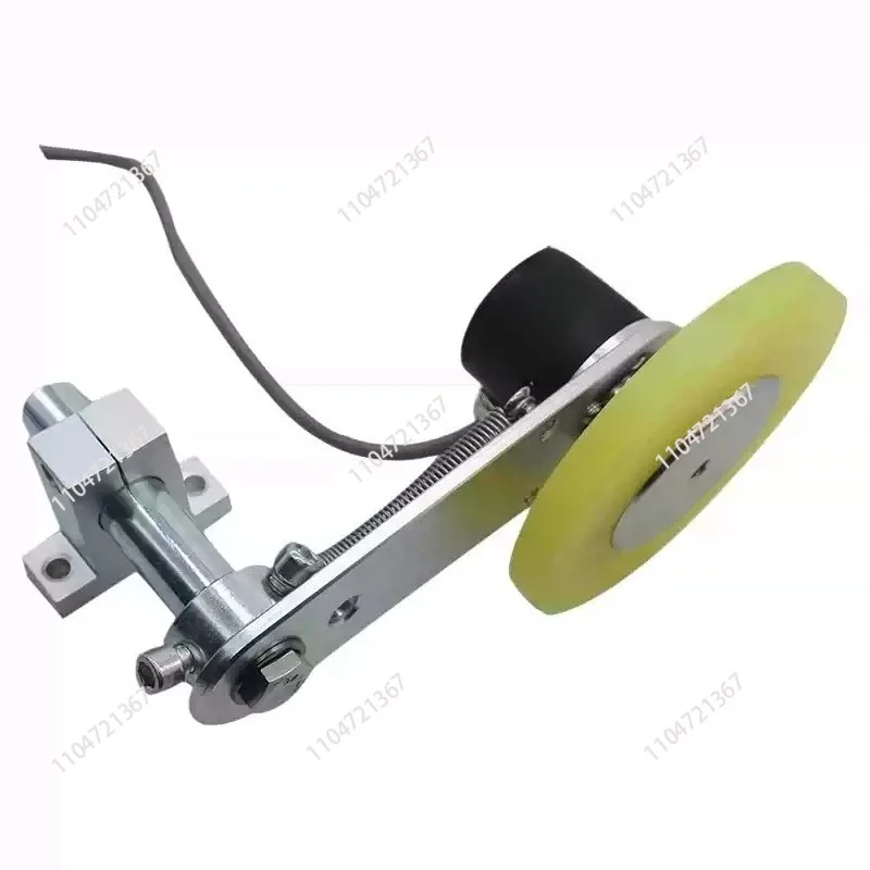 Outer size 200mm 200ppr Wear-resistant silicone wheels rotary encoder for measuring 1pcs
