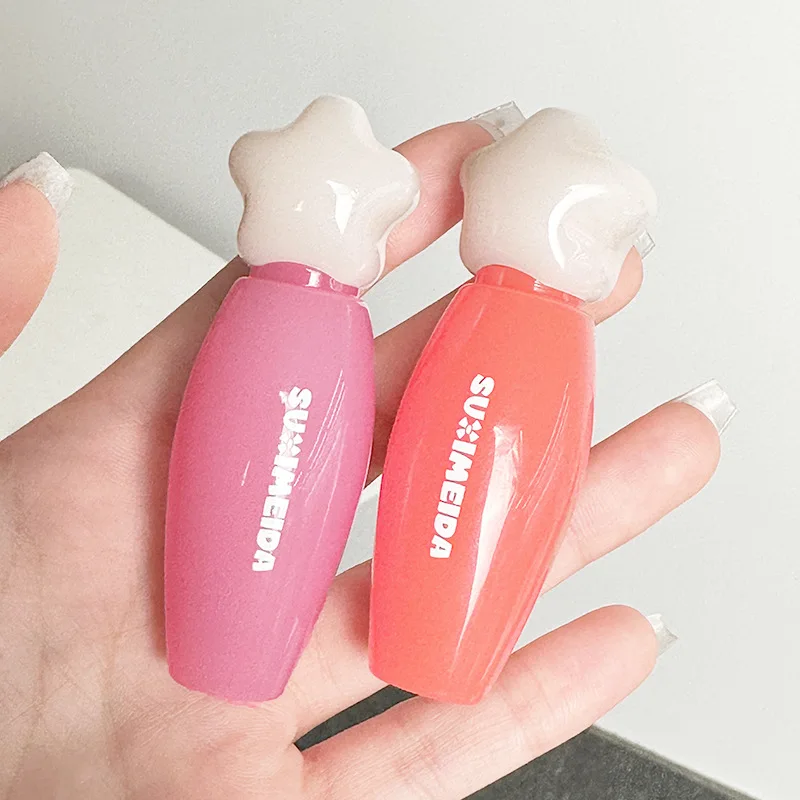 مرآة المياه ملمع الشفاه الشرير الكرز الأحمر الشفاه الصقيل ترطيب أحمر الشفاه السائل واضح ماكياج الكورية مثير الشفاه تينت النساء مستحضرات التجميل #4