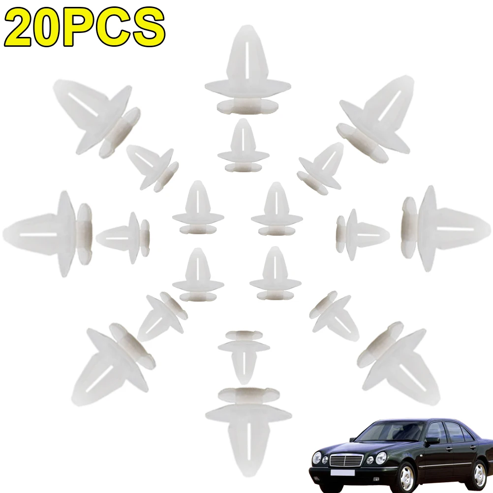 20X Car Door Interior Trim Clips Mounting Retainer Inner Panel Plastic Clips For Mercedes Benz OE# A0039884178 Car Accessories