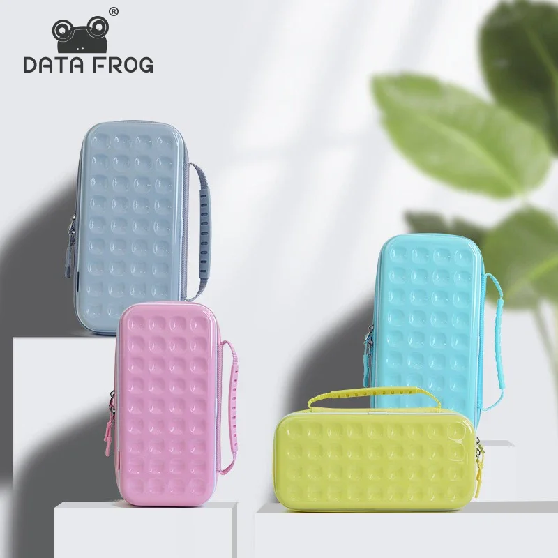 DATA FROG Candy Color Hard Shell Storage Case for Switch OLED/Switch Console & Joy-Con