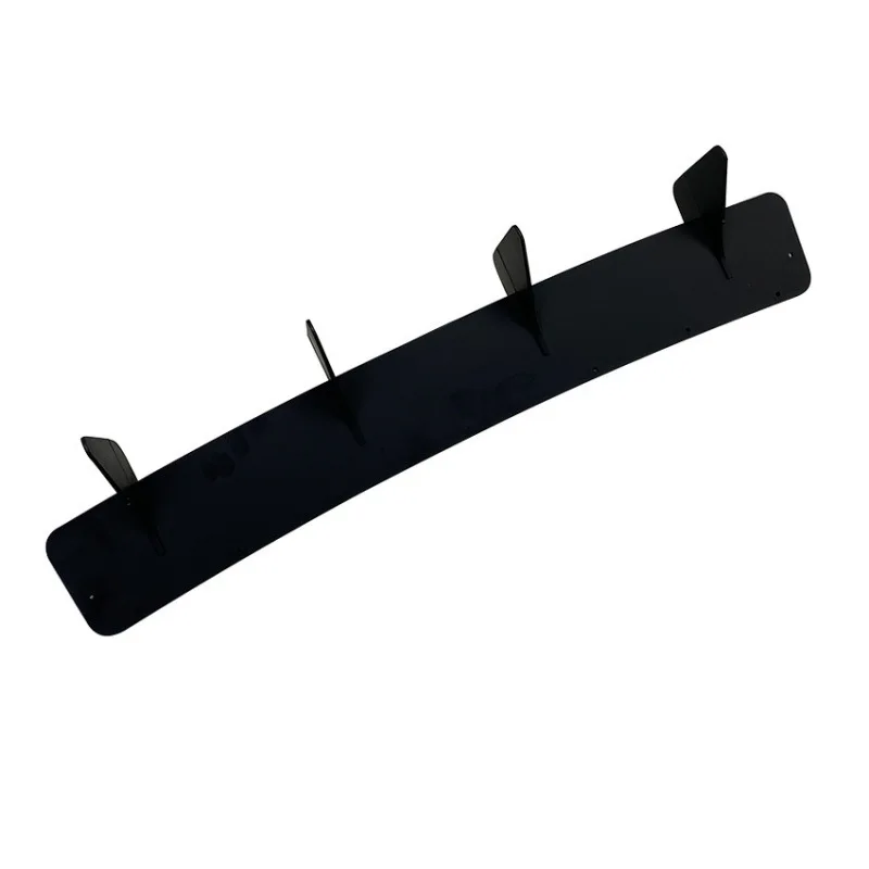 4 Fins Car Rear Bumper Diffuser Rear Side Splitters Spoiler Lip For VW Golf 7 MK7 GTI 2013-2016 ABS Gloss Black Bodykits Tuning - view 2