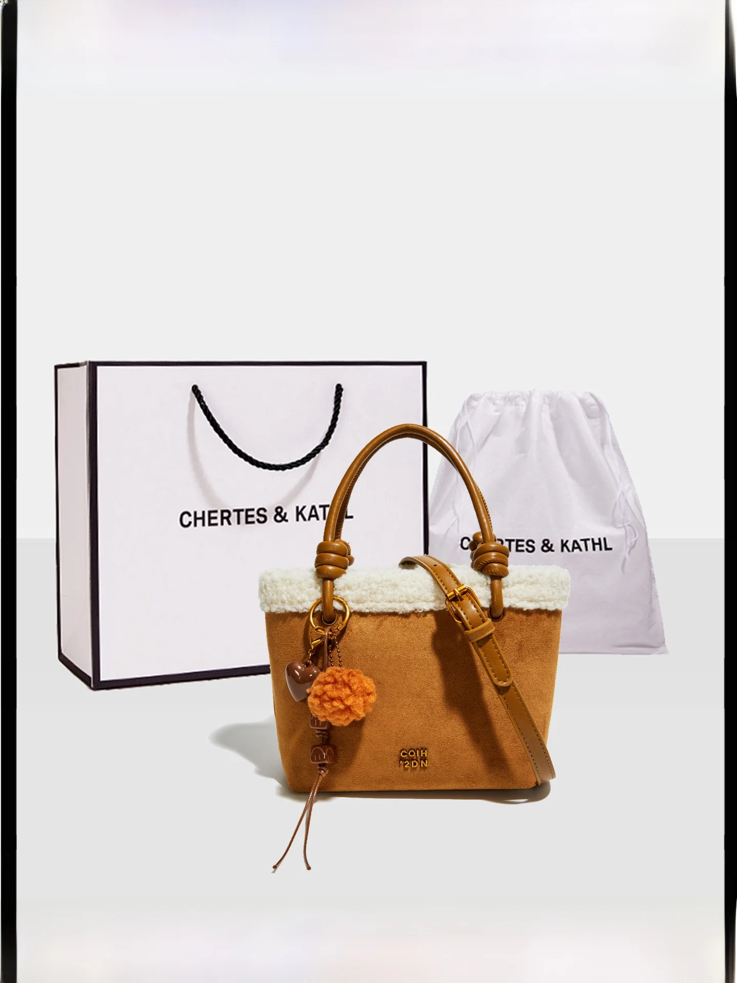 

Cherteskathl, новинка 2023 года, женская сумка-ведро Plu, сумка через плечо с корзиной, повседневная сумка через плечо с мягким кожаным ремешком