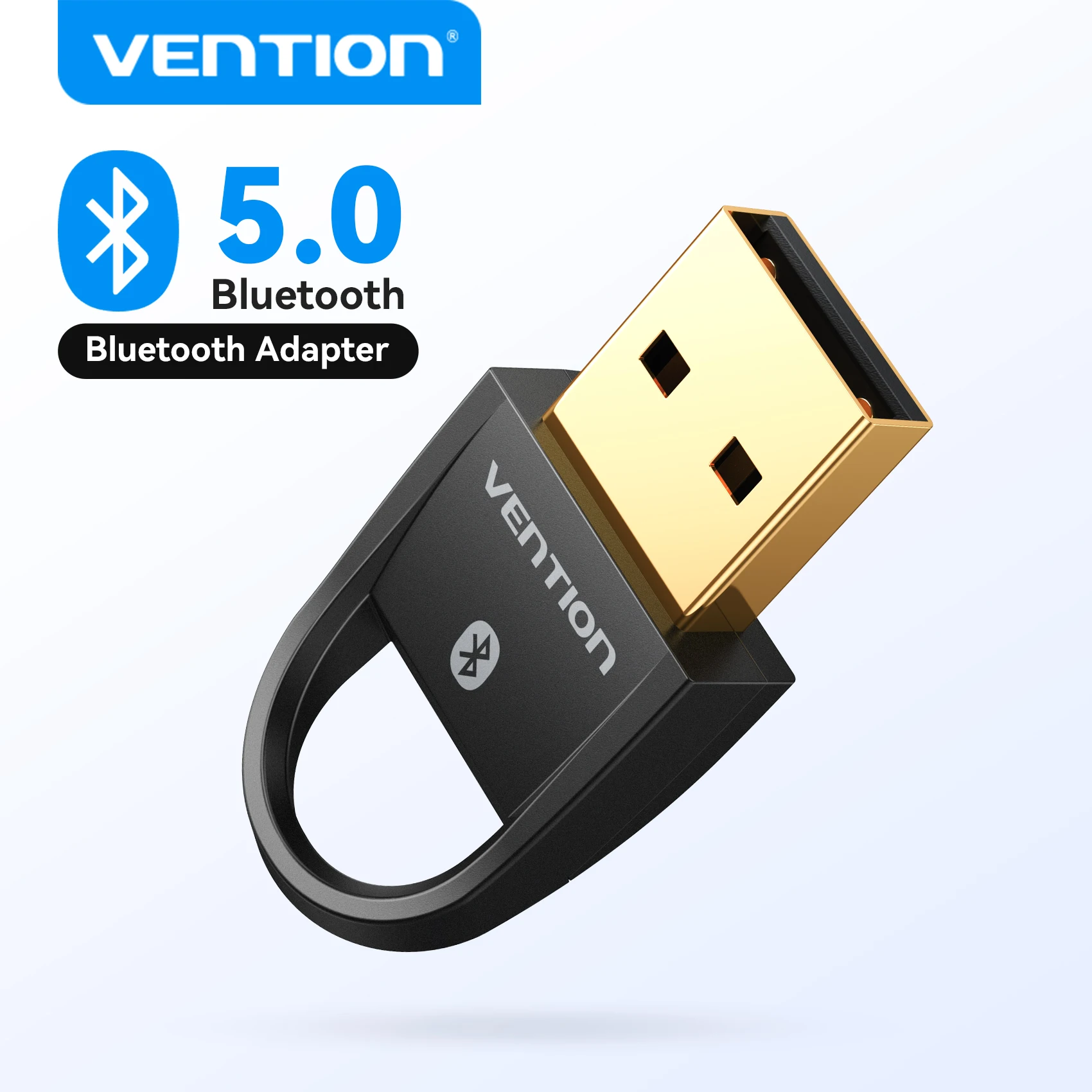 

Vention USB Bluetooth 5.0 Adapter Dongle For PC Windows 11/10/8.1/8/7 For Speaker Keyboard Mouse Bluetooth Receiver&Transmitter