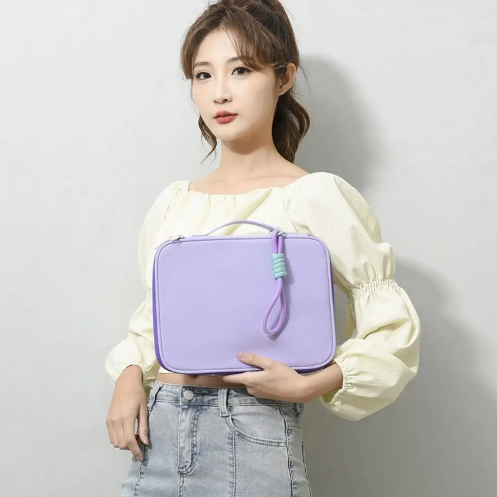 Morandi Laptop Sleeve Bag Portable Shockproof Tablet Carring Case Elegant Lightweight Notebook Protective Pouch Office