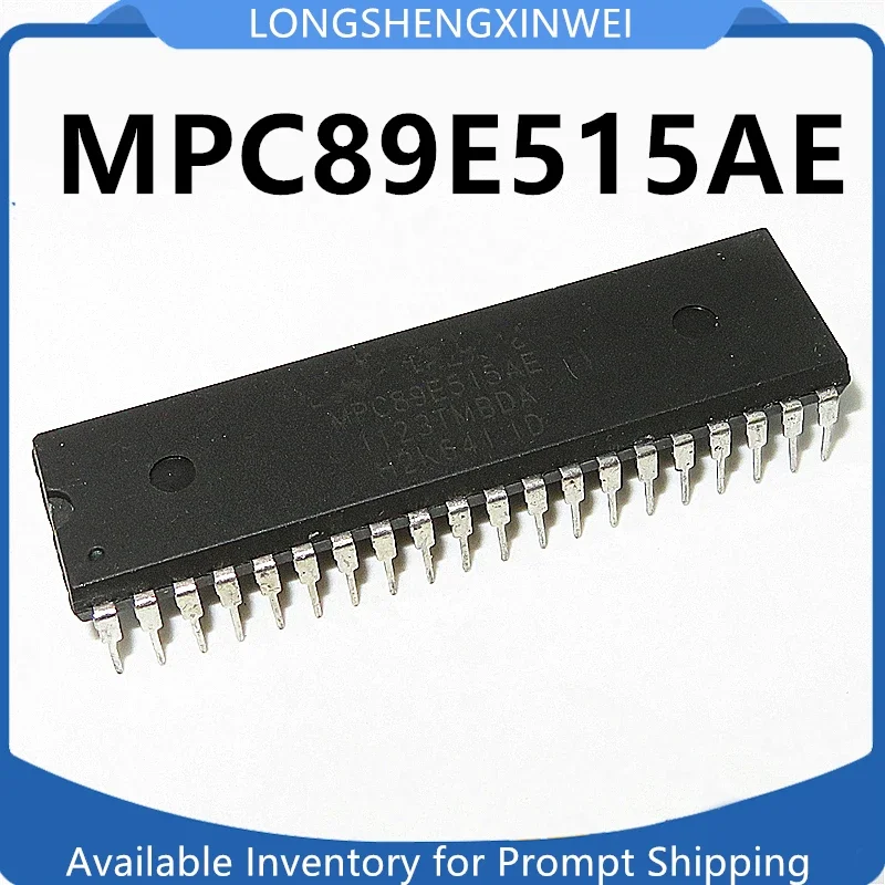 1PCS MPC89E515AE MPC89E515 Inline DIP-40 New Microcontroller Chip Original