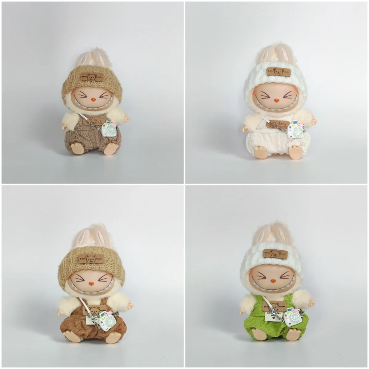 

Кукольная одежда для Labubu, BabyThree, Dimoo — универсальная детская одежда, мини-плюшевые кукольные наряды для Labubu V1 V2 V3, кукла idol fan g