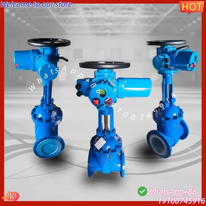 

2026Hot Factory OEM DN200 PN16 WCB DZW Electric Multi Turn Motorized Flange Gate Valve Actuator for Chemical Industry