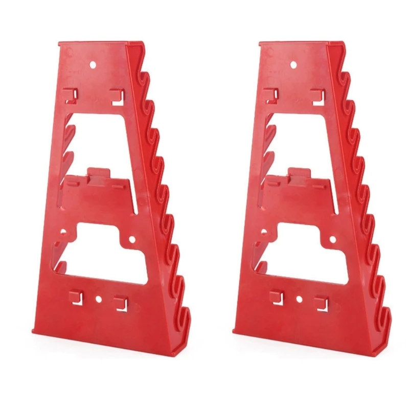 High Strength Engineering Plastic Tool Hook Rack met Multigroove Design voor efficiënte workshop tool organisatie Best Sale