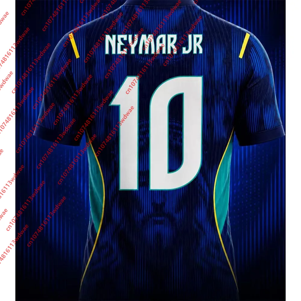 New arrivals Brazil clothing Football Jersey Quick-Dry Neymar JR 10 Football Tshirt Outdoor football Tracksuit Kid Tee view 3