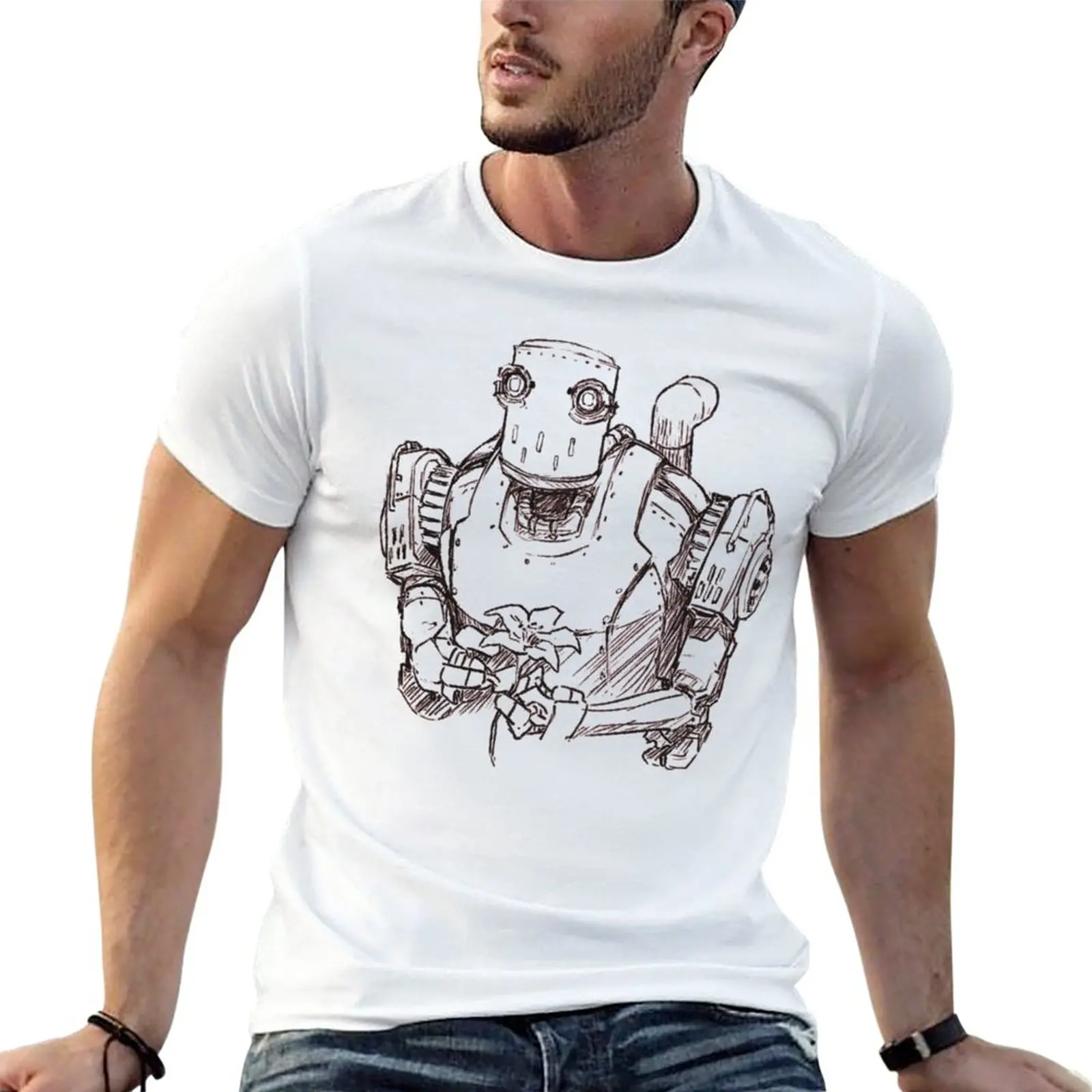 

New NieRAutomata Pascal T-Shirt aesthetic clothes boys white t shirts t shirts for men pack