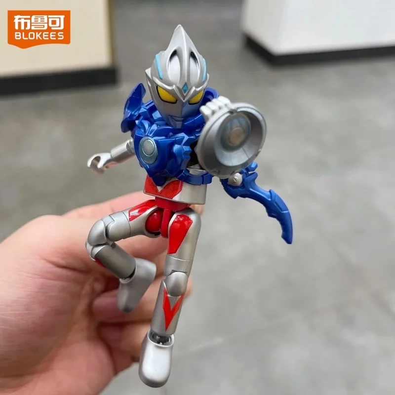 

Blokees Ultraman Buildable Figure Blind Box 13th Star Edition Hidden Official Collectible Desktop Toy Gift For Adult Collectors