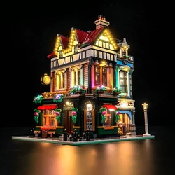 Vonado 5V LED lighting 10350 set suitable for Tudor Corner building block gift (excluding building blocks)
